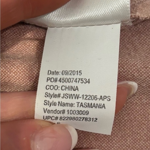 Jessica Simpson Tasmania Pink Fringe Floor Length Western Vest NWOT Sz Sm - Picture 8 of 9